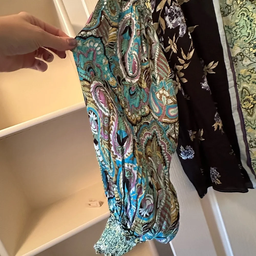 Free people printed blouse - Picture 3 of 5